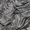 Silver Zip Hologram Foil Print Stretch Activewear Fabric By the Yard